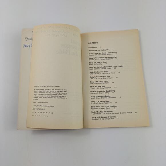 Religious Christian Booklets Concordia Bible Study Fundamental Doctrine 1980s - Picture 12 of 16